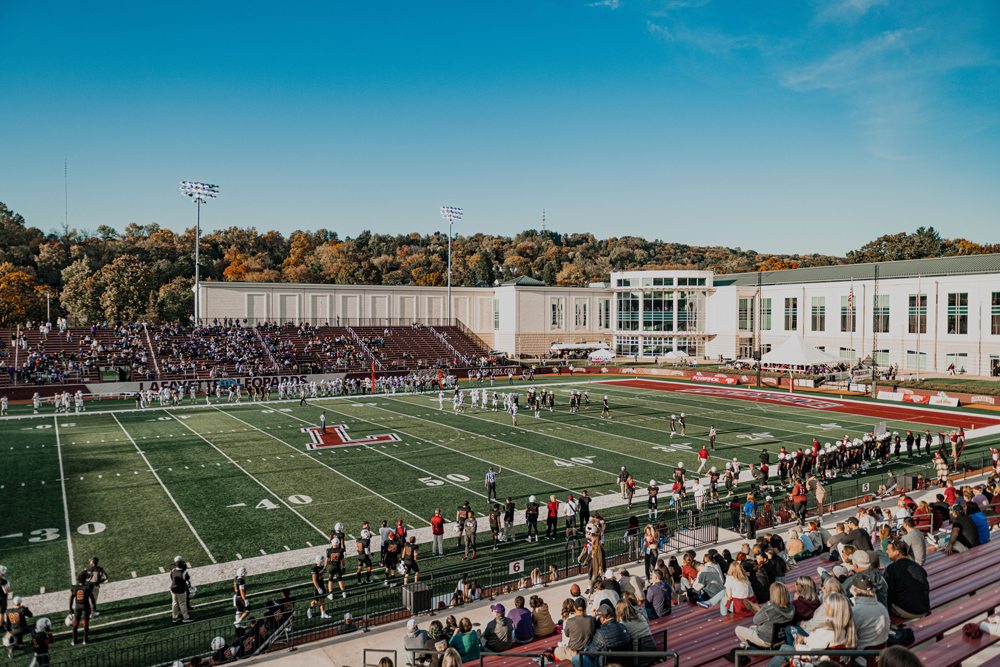 Lafayette College is one of ten core members in the Patriot League.<br />Image: Riedel